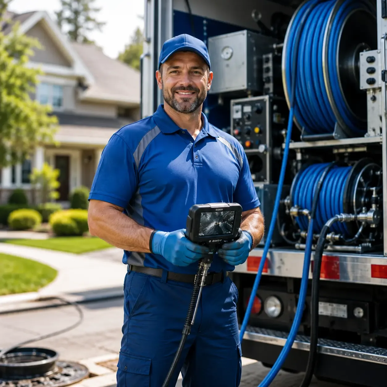 Local outdoor drain cleaning specialists in Hollandale, WI
